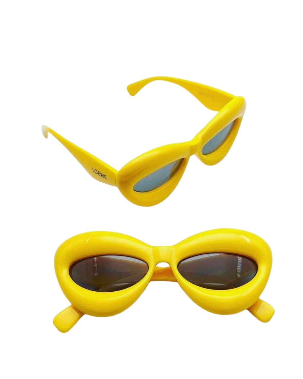 Unisex Kids Sunglasses New Design Cool Shape Trend Yellow