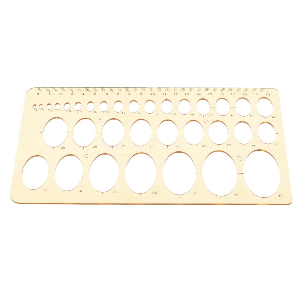 Elmaayergy BD-12 Plastic Ruler With Scientific Shapes With Durable Material, Suitable For School And Home