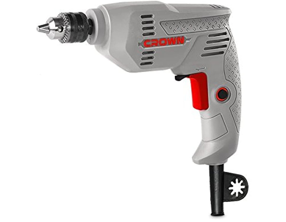 Crown electric drill, 6 mm - 300 watt Grey 6.5 ct10125