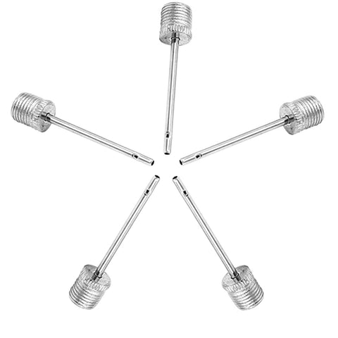 Ball Pump Inflation Needle, 5pcs Stainless Steel Air Pump Needles - Ideal for Blowing Up Football, Basketball, Volleyball, and All Other Sports Balls(38mm)
