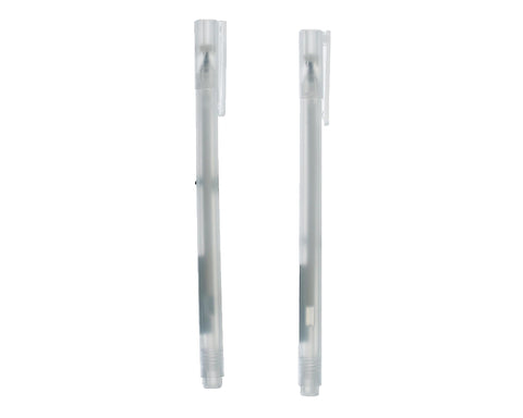 Gelly Roll Ulebbe 3003 High Quality Highlighter Gel Pen Bright White ink pens 1mm Pack of 2 Pens For write on dark or colored Paper - White