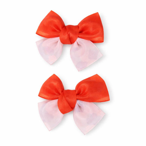 Catch Up Floral Bow Hair Clip for Girls Elegant Flower Pattern Hair Claw Non Slip Strong Hold Lightweight Comfortable Hair Accessories for Daily Use and Special Occasions