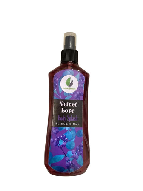 Herbal Apothecary Velvet Love Body Splash, 250 ml
