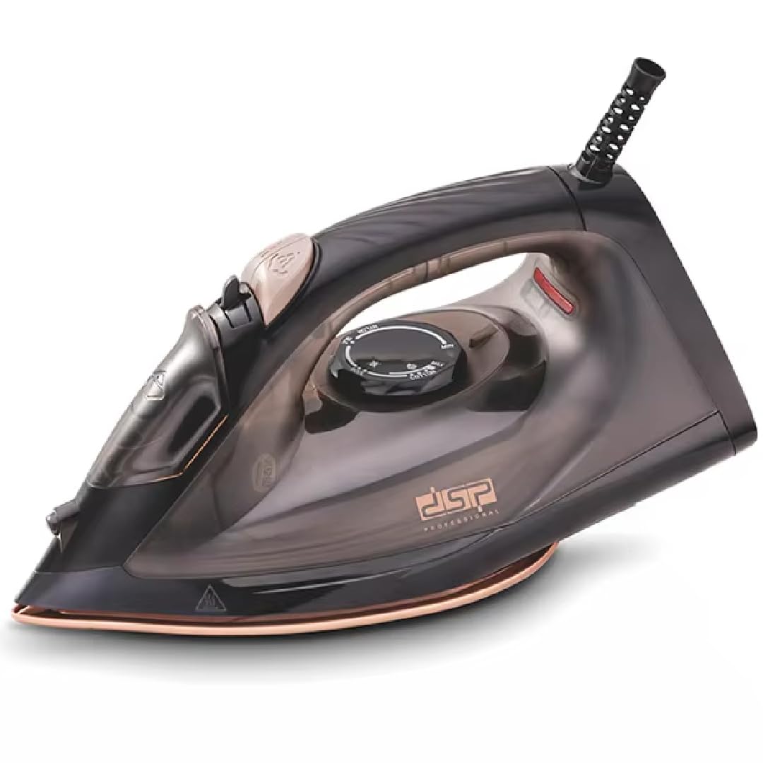 DSP Iron KD1126, ceramic plate, 2200W, tank 340ml, fast heating, self-cleaning