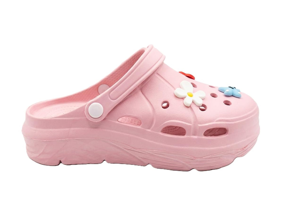 Women's Casual Platform Clog Comfortable Medical EVA Material Cartoon Cut Size 37 to 41