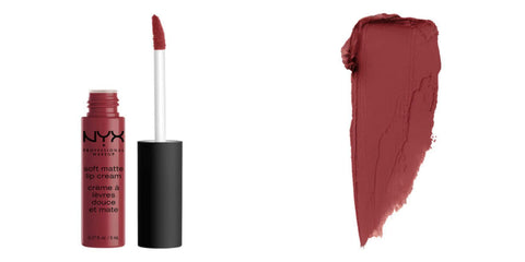 NYX SOFT MATTE 25 BUDAPEST - DEEP MAUVE WITH RED UNDERTONE