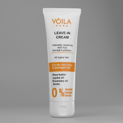 Viola Leave-In Cream With Jojoba Oil & Shea Butter Smoothing Hair -250ml