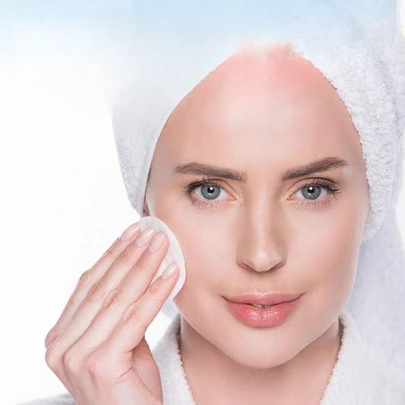Makeup Remover - Gentle Natural Square Cotton Discs for Effective Cleaning and Removing Nail Polish, Suitable for All Kinds of Sensitive Skin, Soft Texture and Durable Construction, Bulk Pack of 500