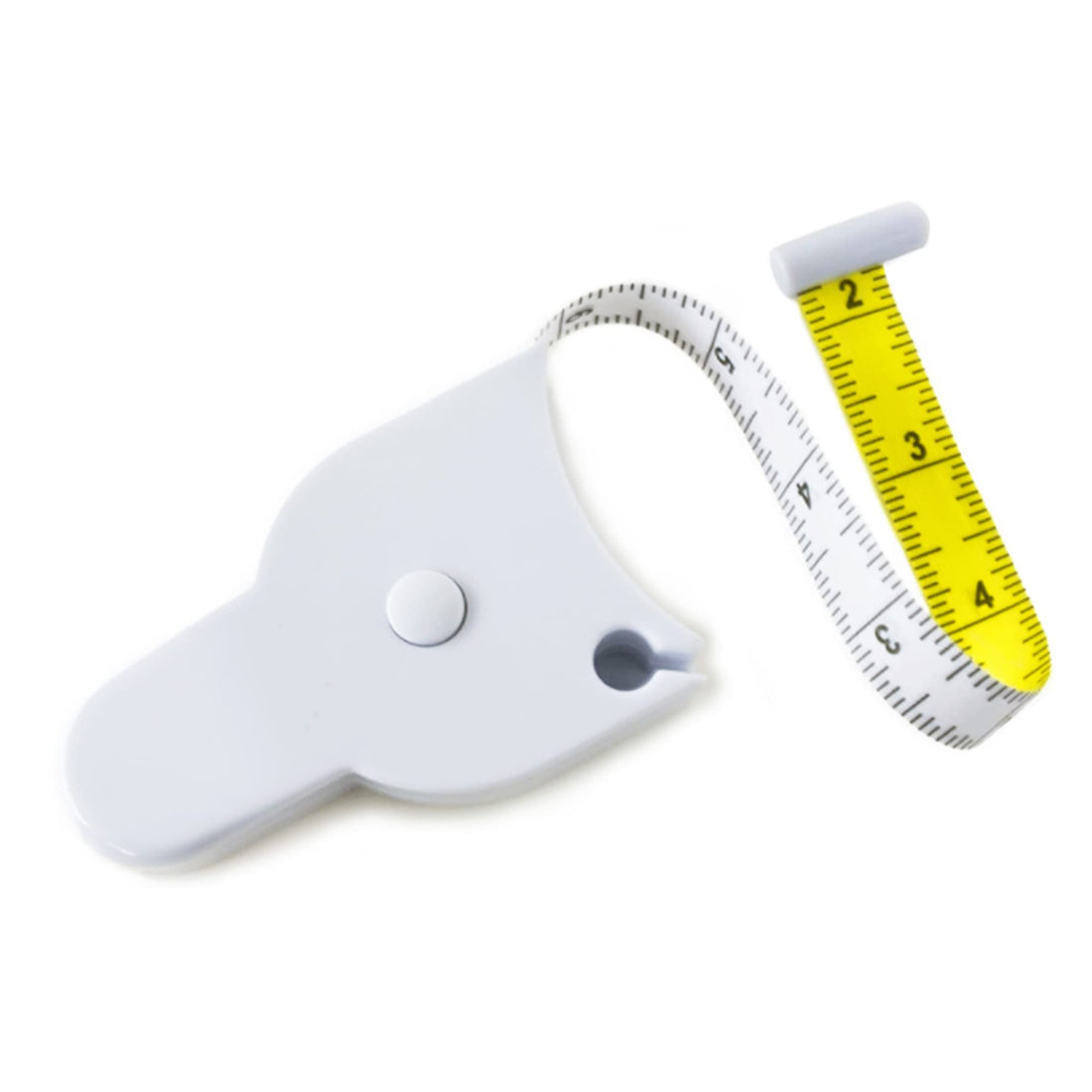 Perfect Body Tape Measure - Retractable Measuring Tape for Body: Waist, Hip, Bust, Arms, and More! 80 inch (White)