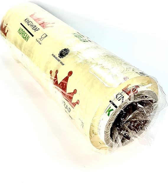 Expanded Wrap Roll, PE Plastic, Clear Yellow, 35 cm x 2.650 kg, for Home and Commercial Use