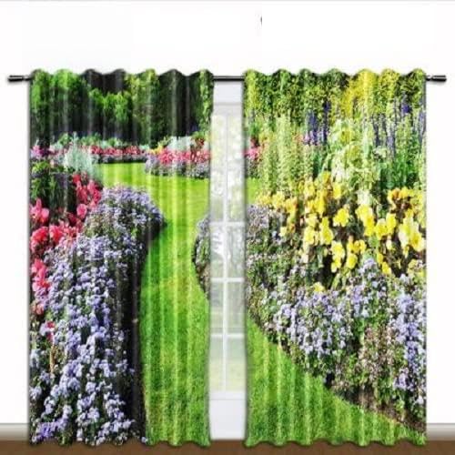 Chanilia 80% Light Insulation Curtain - 2 Chipset - 240v 120cm - Walls GodranStore-B-82