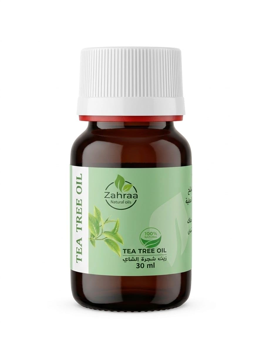 AL ZAHRAA Natural Oils – 100% Pure Tea Tree Oil 30ml – For External Use Only