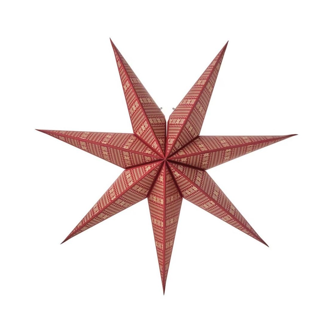 Digital Shoppy STRÅLA Lamp shade, 70 cm (28 ") (Stripe red)