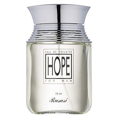 Rasasi Hope Perfume for Men - 75 ml | Long Lasting Premium Fragrance Scent | Date Night EDP French Perfume