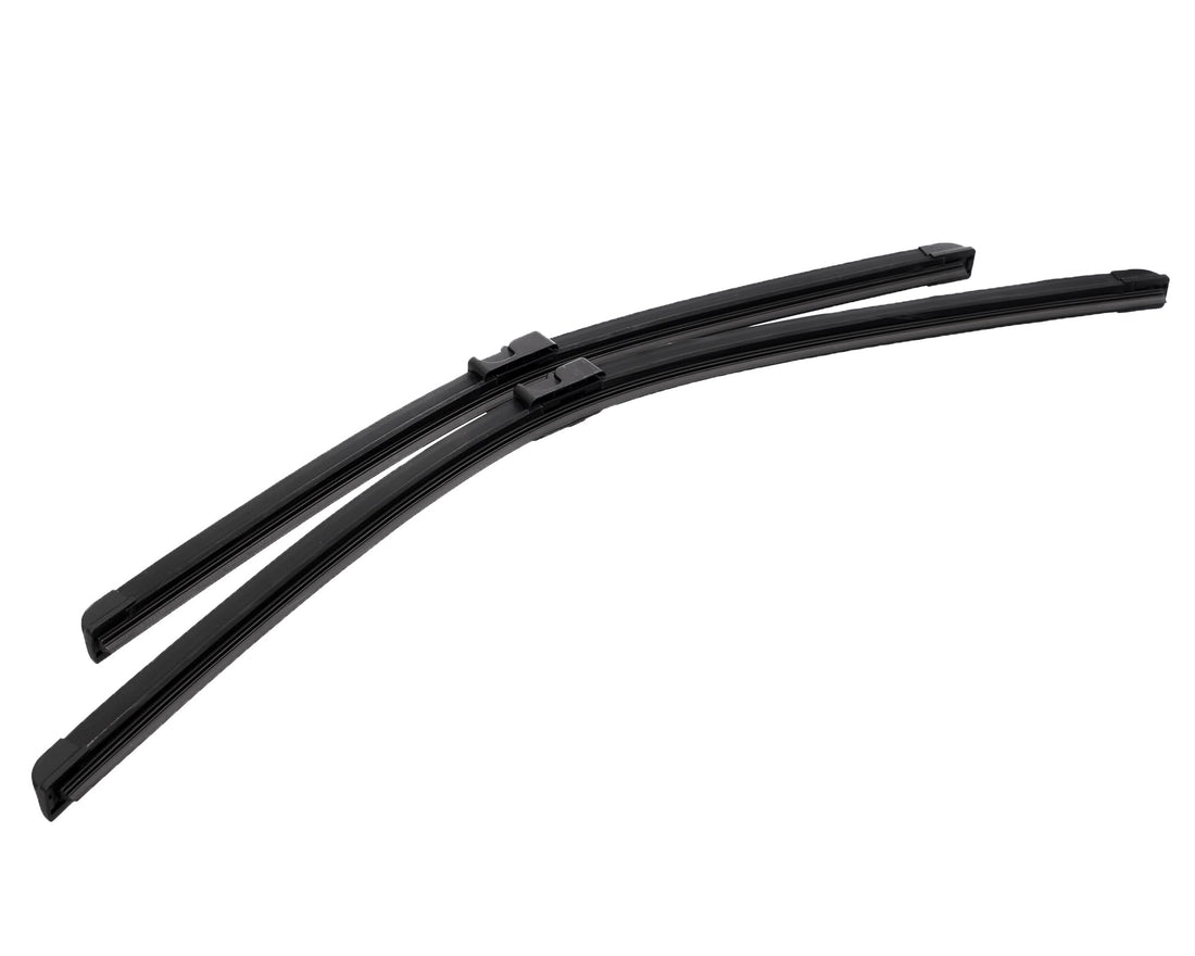 ND045 Set Of 2 Pieces OF Car Wiper Blades For Skoda Octavia, Size 24-19 With Perfect Design, Premium And Long Lasting Material - Black