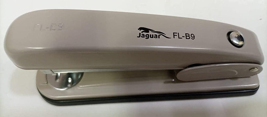 Jaguar FL-B9 24/6 & 26/6 Stapler (Beige, Capacity: 40 Sheets)