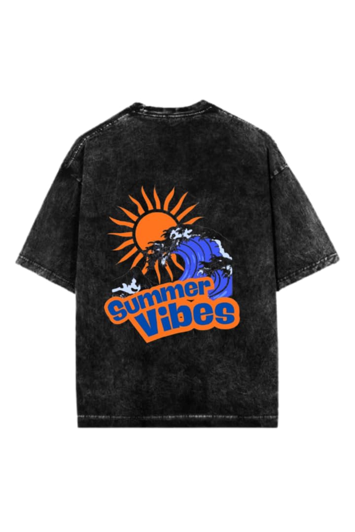 Sammer Vbes T-shirt Washed Back SUMMER VIBES 61