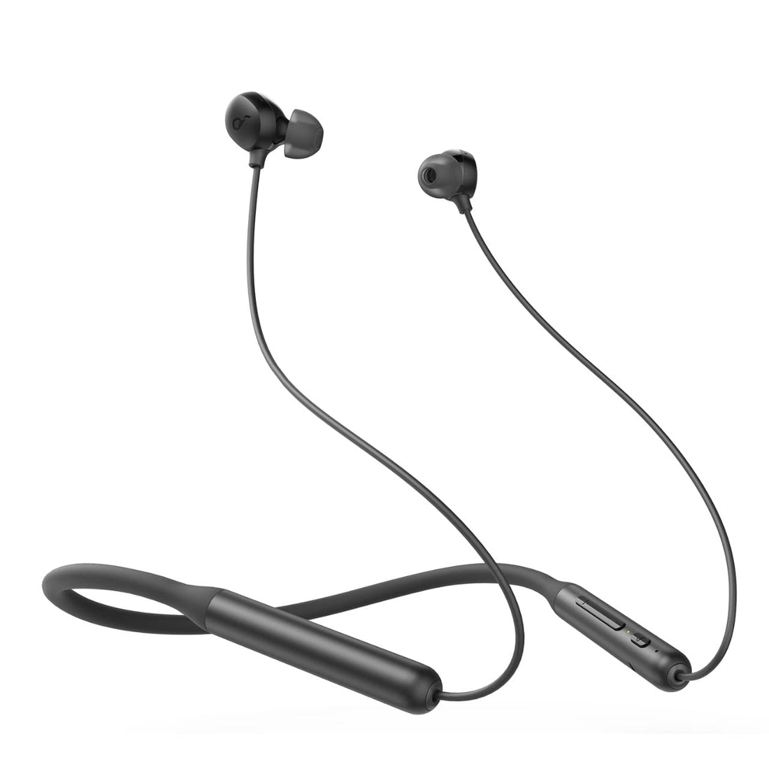 Anker soundcore life u2i bluetooth neckband with 22 h playtime, 10 mm drivers,clear calls , usb-c fast charging, foldable & lightweight build, ipx5 waterproof - black-18 months local warranty