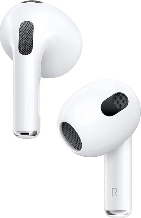 Pro 3 Wireless Bluetooth Earbuds - 3rd Gen - with Charging Case, Noise Cancellation, Dual Mic, Compatible with Apple & Android and All Devices, White