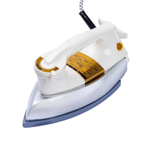 Dry Steam Iron, 1200 Watt, White