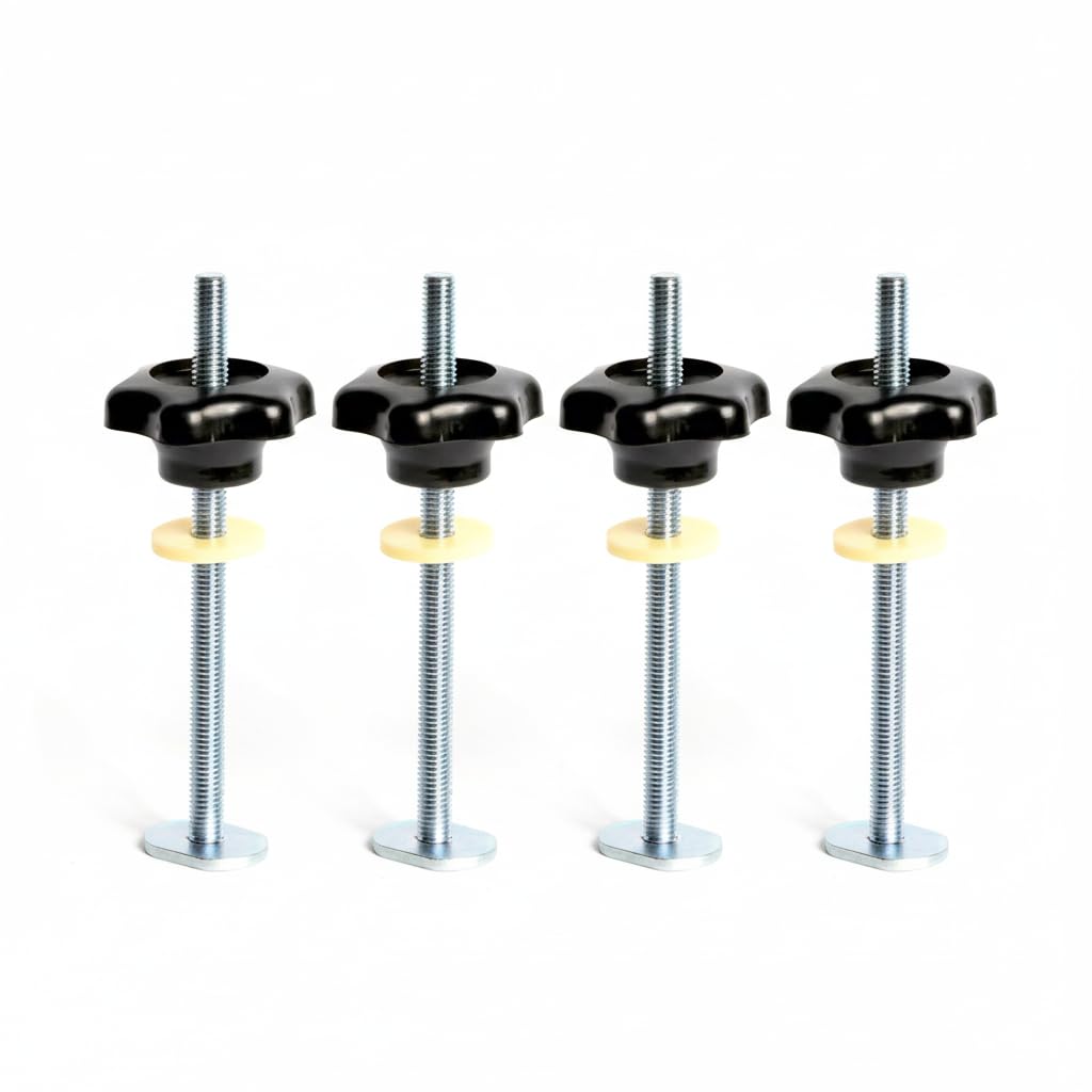T-Track 4 Piece T-Track Screw Compatible with Large T-Track