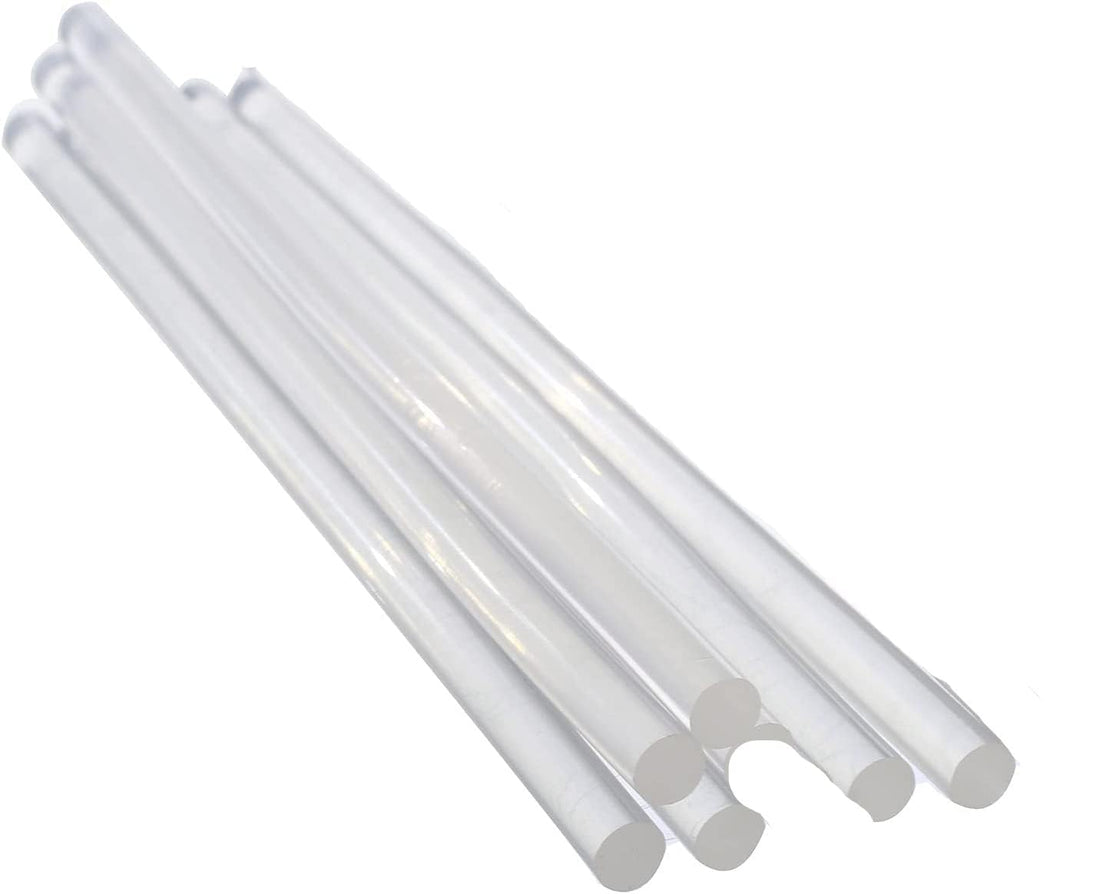 Infinity Glue Gun Sticks, 6 Pcs 11mm x 180mm Hot Melt Glue Sticks Glue Gun Glue Sticks