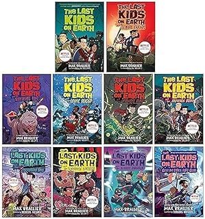 The Last Kids on Earth, Complete 10 Books Set, Kids Adventure Story Series