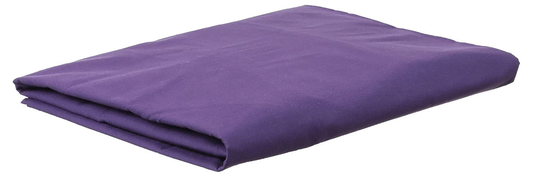 Nice Cotton Fitted Bed Sheet (Purple, 200x200cm)