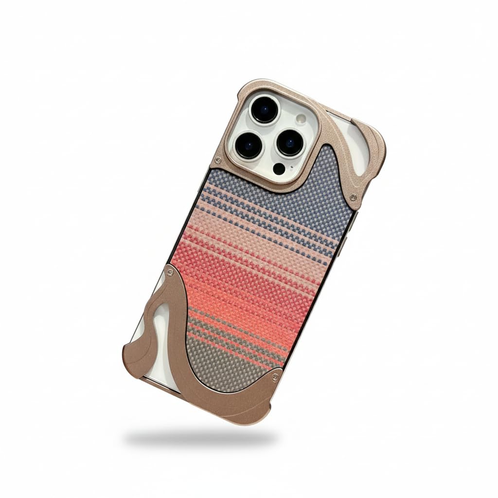 Compatible with iPhone Case - Tough and Durable Everyday Protection (Gold, 16 PRomax)