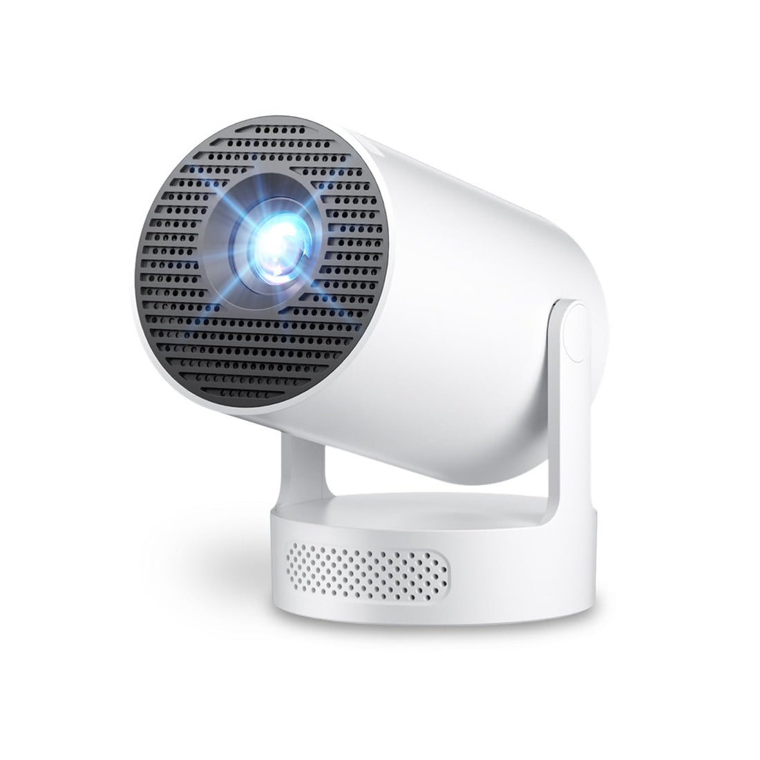 ZDSSY Hy300, by Salange, Smart Portable Mini Projector Android 11, 220 ANSI, 4K/1080P, Wi-Fi 5G BT 5.0, 180 Degree Rotation, Built-in Speaker, Auto Distortion, 250" Image, EU Plug