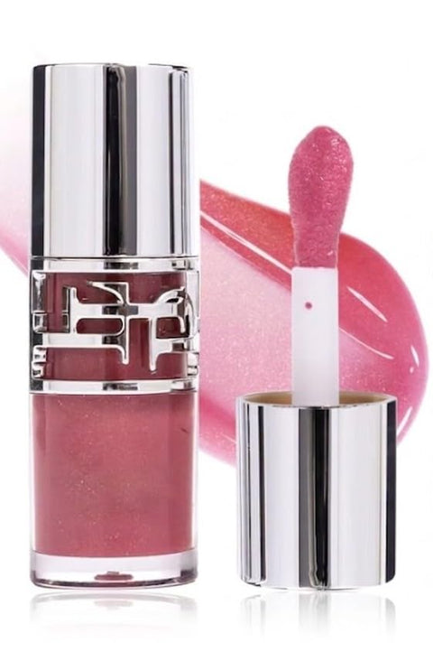 LOVESHINE High Pigment Glossy Long Lasting Plumping OIL Therapy Glossy Lip Gloss | Nourishing & Hydrating Gloss | Lightweight, Highly Pigmented and One Swipe Application-6ML (N-1)
