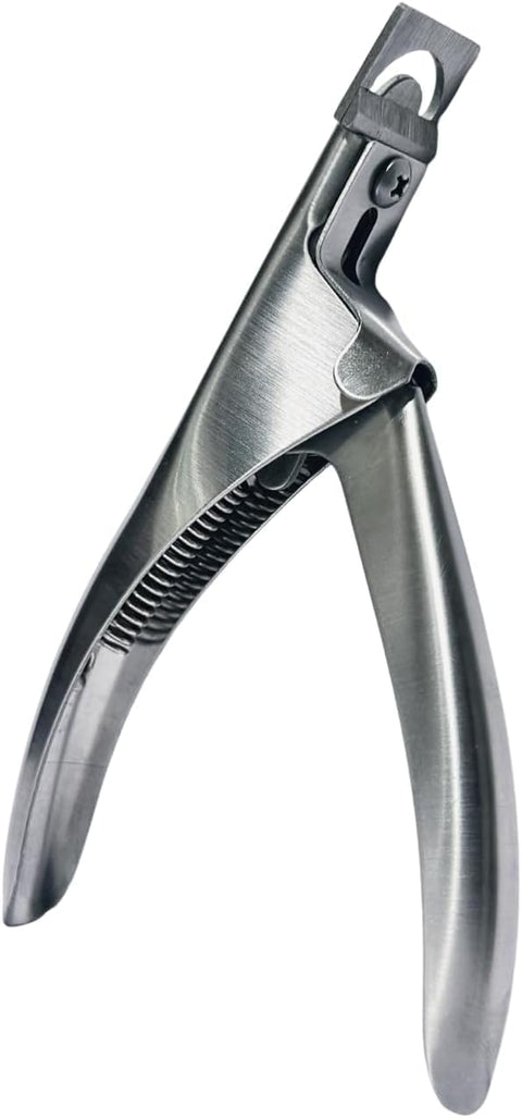 Professional Nail Clippers Nail Cutters Tip Acrylic Nail Clippers – Sharp, Rustproof Cutter for False Gel and Artificial Nails, Ideal for Manicure and Pedicure Trimmer Nail Care Tools-silver