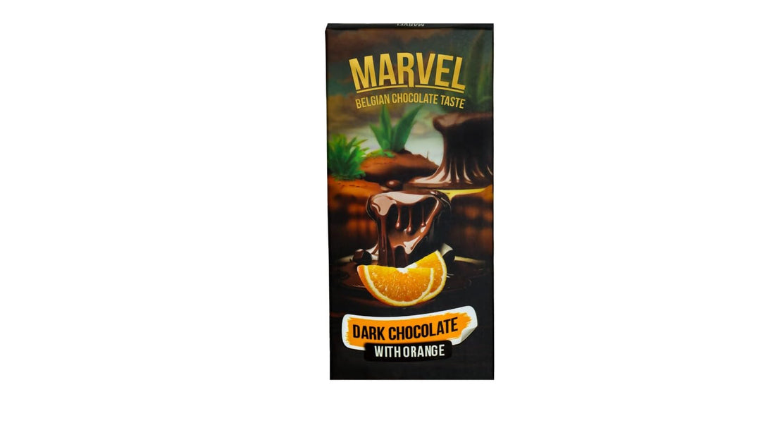 Marvel Dark Chocolate Bar with Orange 90 g