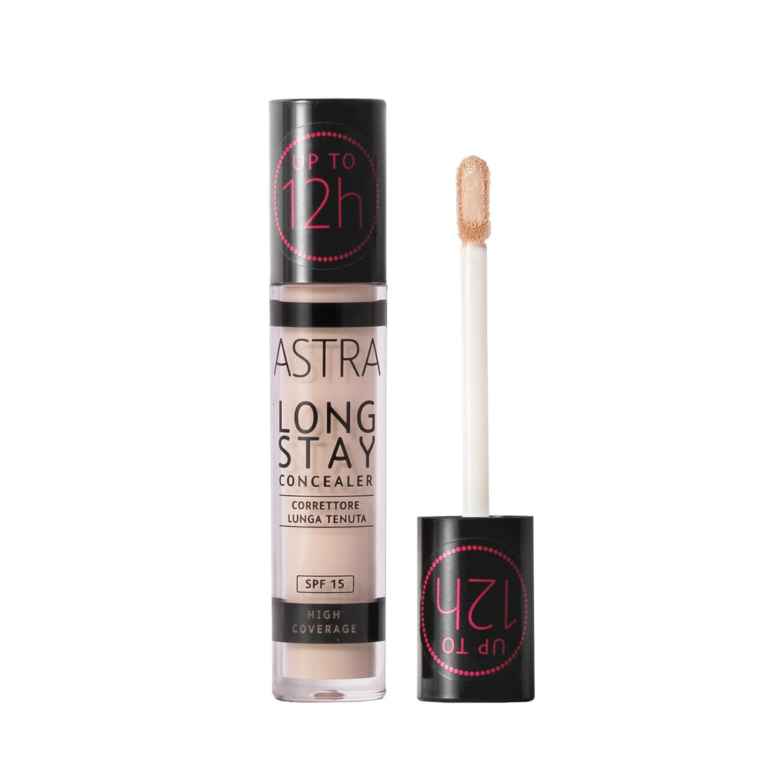 Astra Long Stay Concealer, 01W Butter