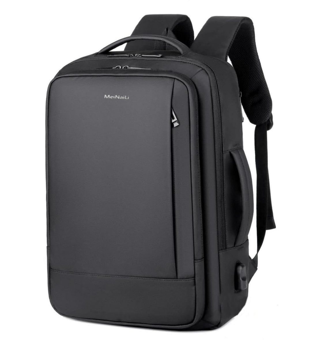 N Elegance Meinaili 1905 USB Charging Backpack 15.6 inch Laptop Business Waterproof Multifunctional Travel Bag By ATA Stores, Unisex