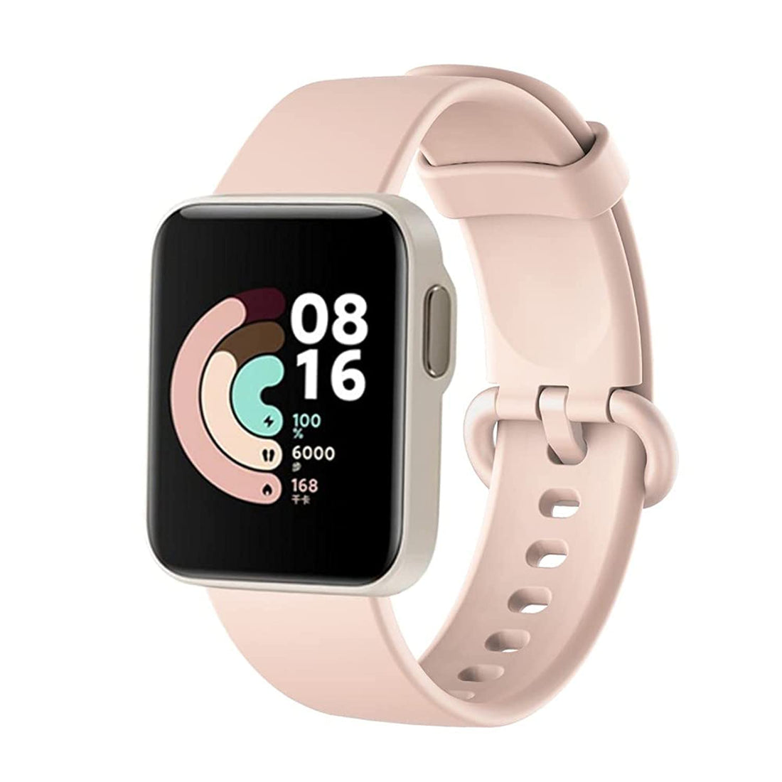 For Xiaomi Mi Watch Lite Strap Replacement Sport Soft Silicone Bracelet For Xiaomi Redmi Watch Smart Watch Band - Pink