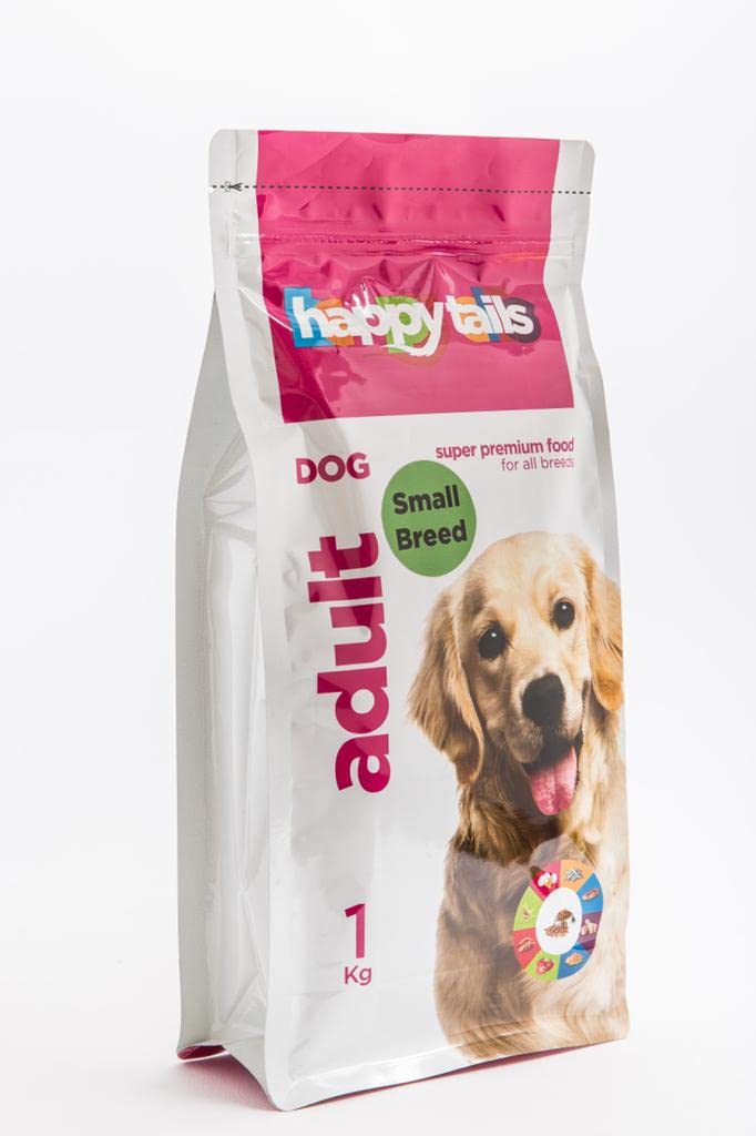 happy tails Small Breed Dry Food for Dogs, 1 Kilograms