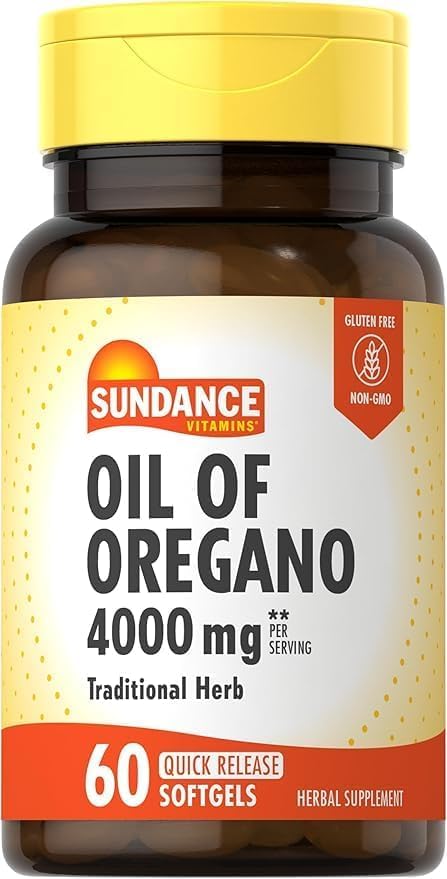 Herbal Oregano Oil Complex 4000 mg – Immune Defense & Wellness Support – 60 Softgel
