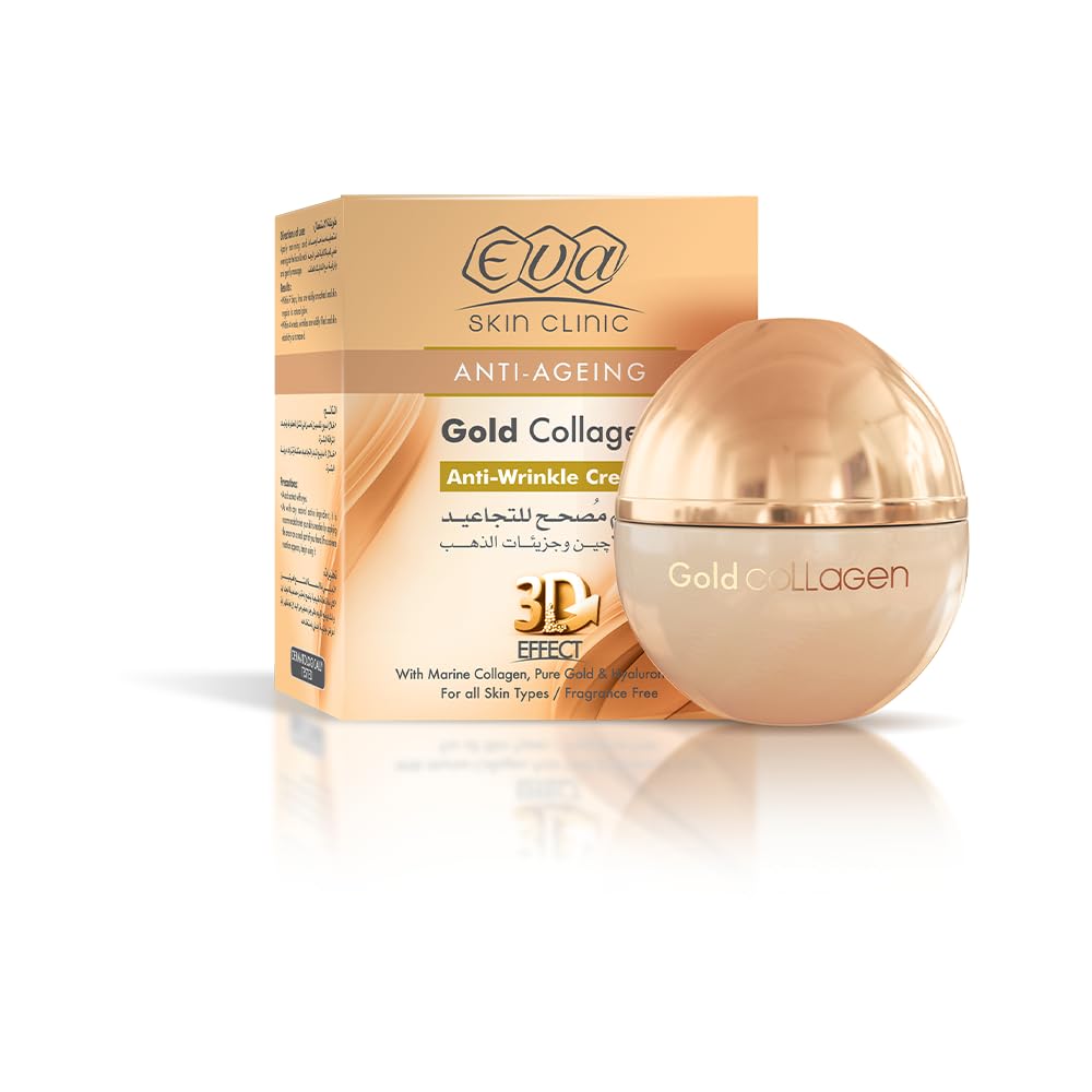 Eva Skin Clinic Anti-Ageing Gold Collagen Anti-Wrinkle Cream 50 ml