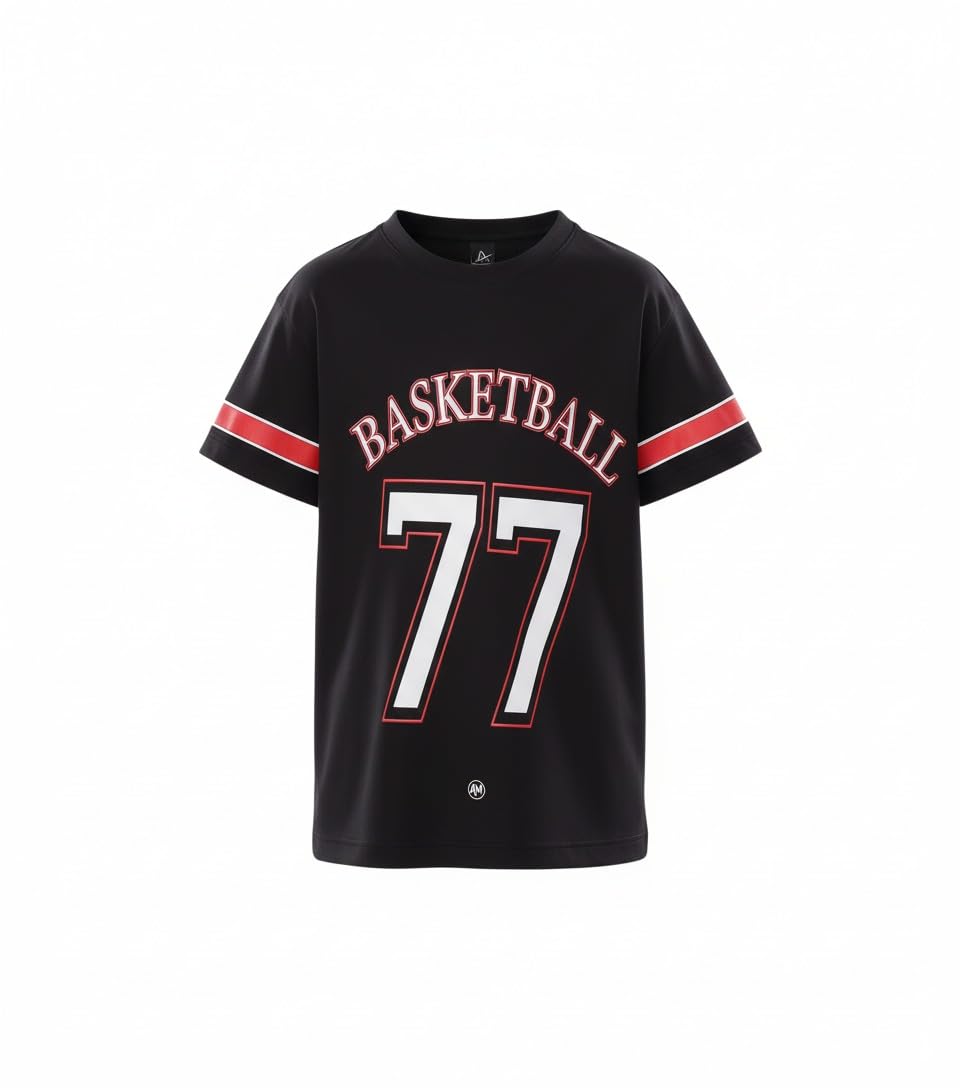 Girls Basketball T-Shirt – Sporty Athletic Top