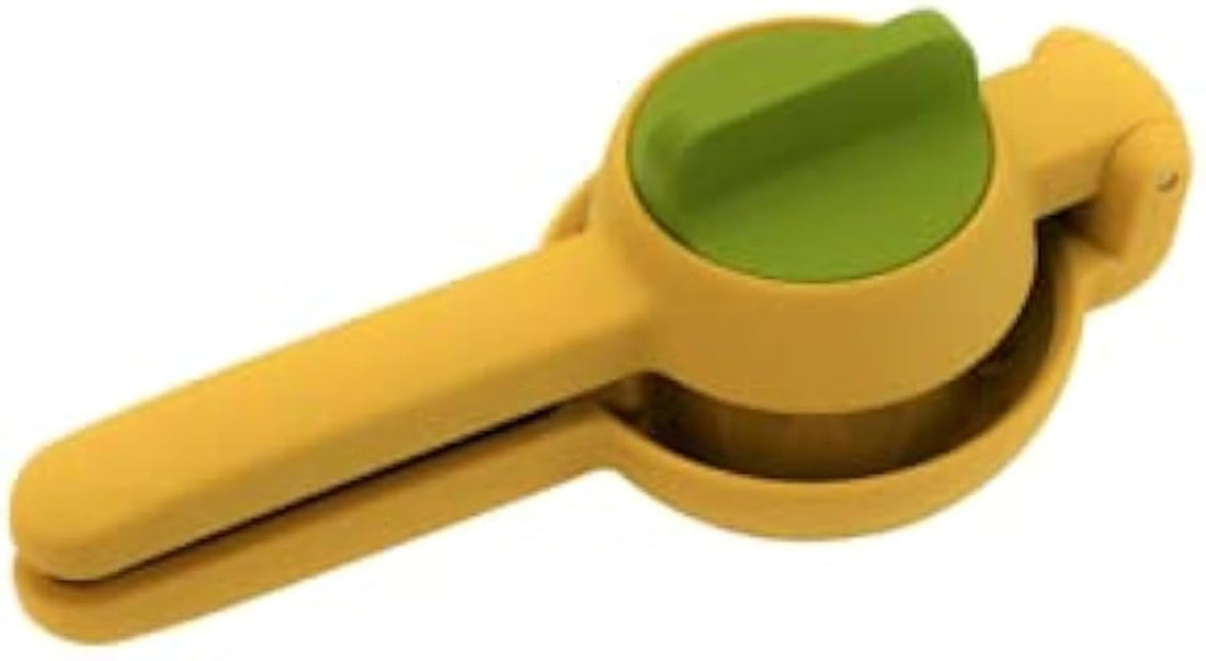 ‏Yellow Lemon Lime Hand Squeezer, Juicer for Easy Extraction of Citrus Juice عصارة الليمون ، يدوية ، سهلة استخراج عصير الحمضيات