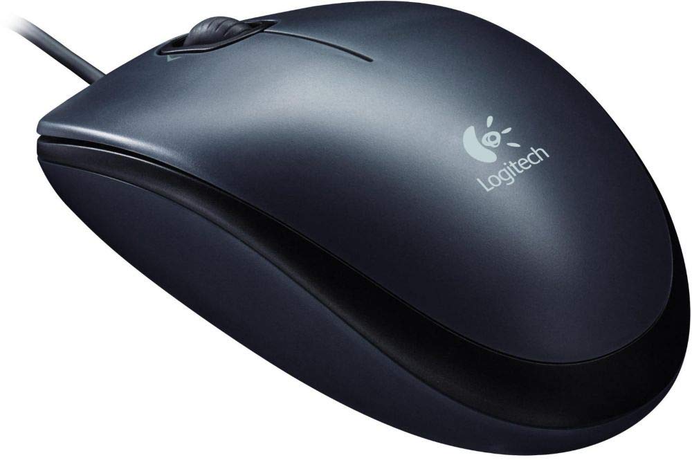 Logitech M90 Mouse, Black
