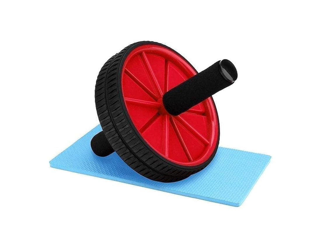 Ab Roller - Red - Total Body Exerciser عجلة تمارين للبطن