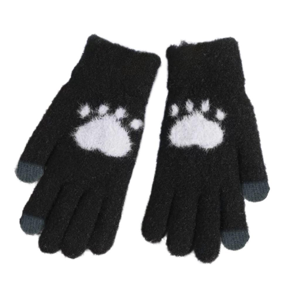 Women and Girls Winter Fleece Touch Gloves - Phone Screen Friendly Soft and Warm for Cold Days