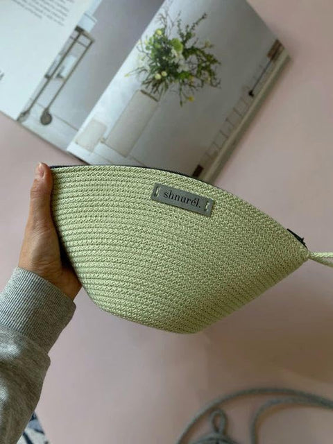 MacrameStore- Cotton Makeup Bag- شنطة مكياج قطنية