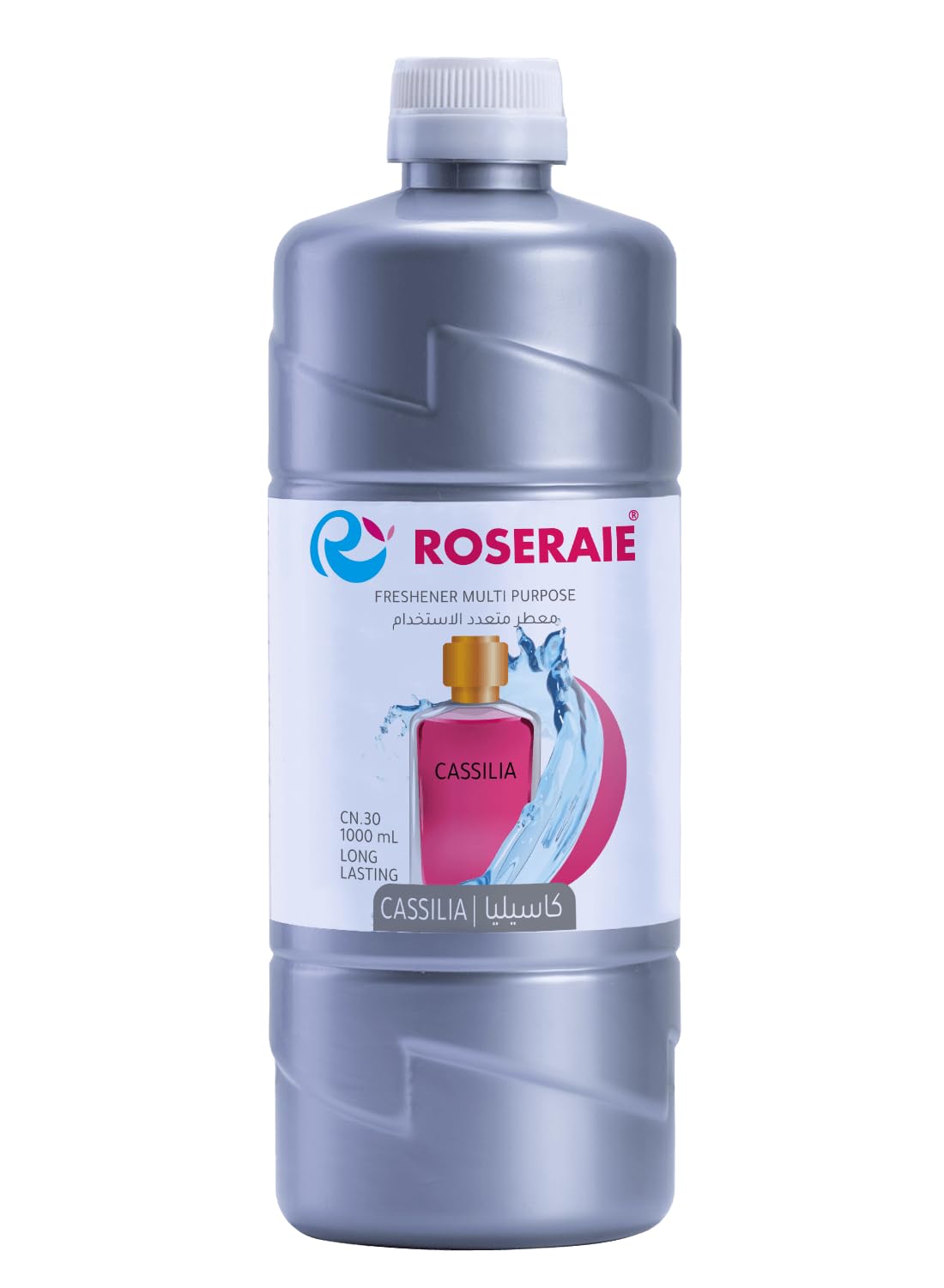 Roseraie Home Freshener Multi Purpose Silver CN30 Cassilia - 1000ml
