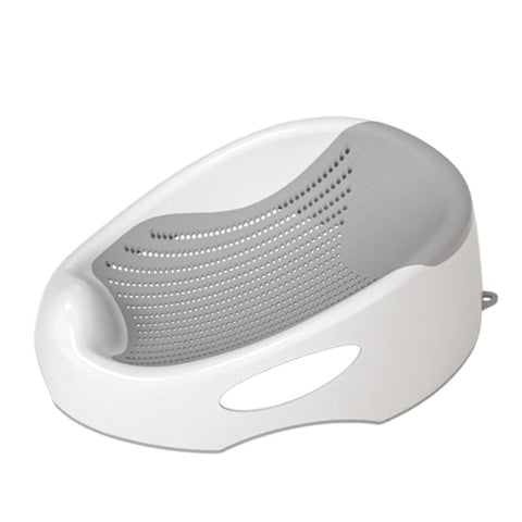 KATGROCHIR Newborn Baby Bath Support, Waterproof & Anti-Slip Baby Bathtub and Shower Support (Grey)