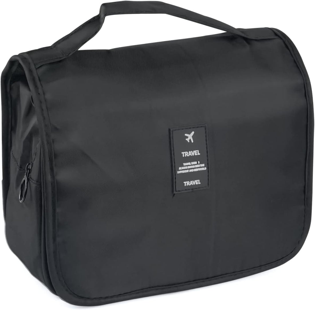 ALMEKAQUZ Toiletry Bags,Hanging Travel Makeup Bag,Waterproof and Sturdy Hook Organizer,Portable Makeup Pouch,Multifunction Toiletry Bag Organizer,Accessories Toiletries