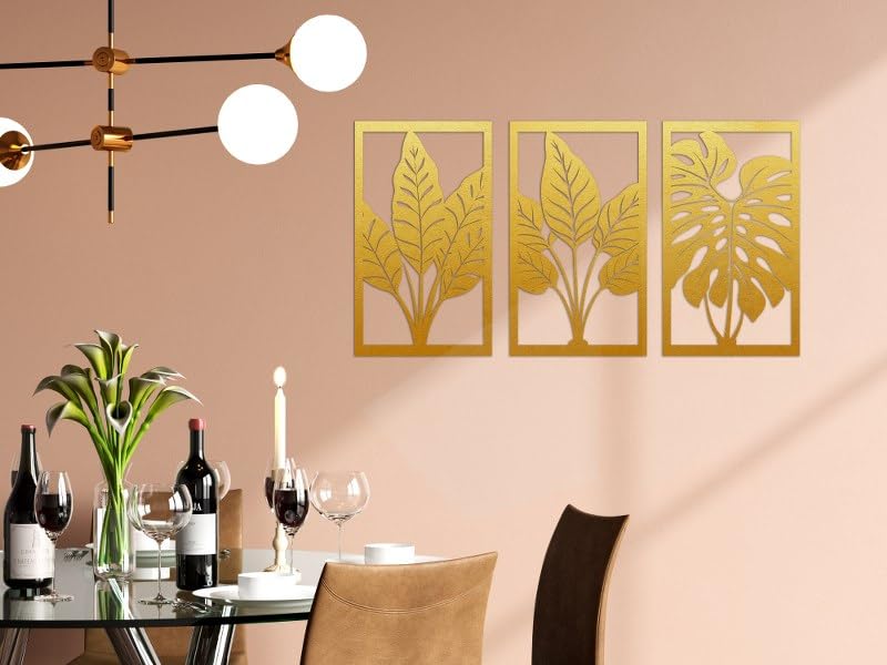The Urban Jungle Trio Wood Wall Art