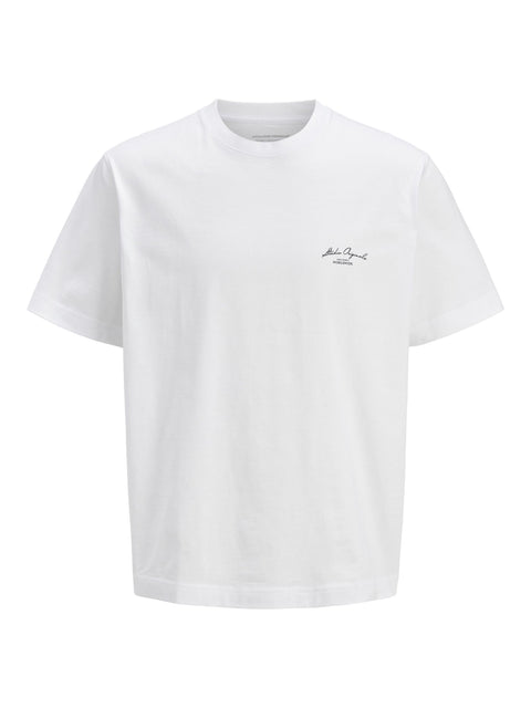 JACK & JONES Mens JORISLINGTON BACK TEE SS CREW NECK SN Modern